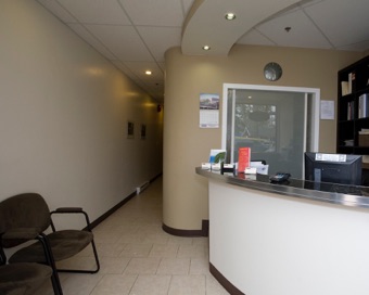 WestEnd Chiropractic Reception Area